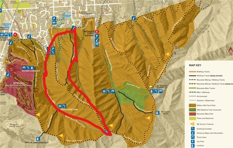 Wither hills discount mountain bike park